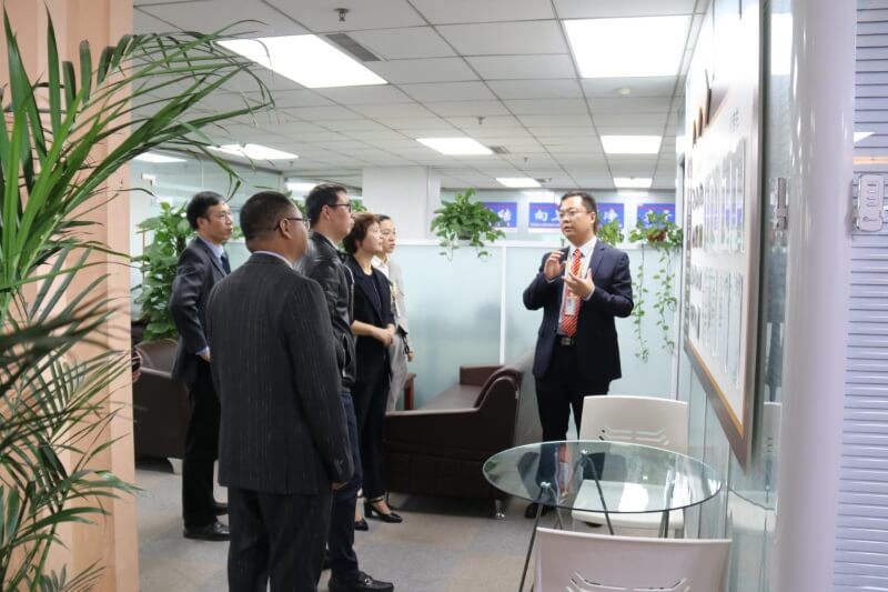 Government officials Of Henan visited SRON Company