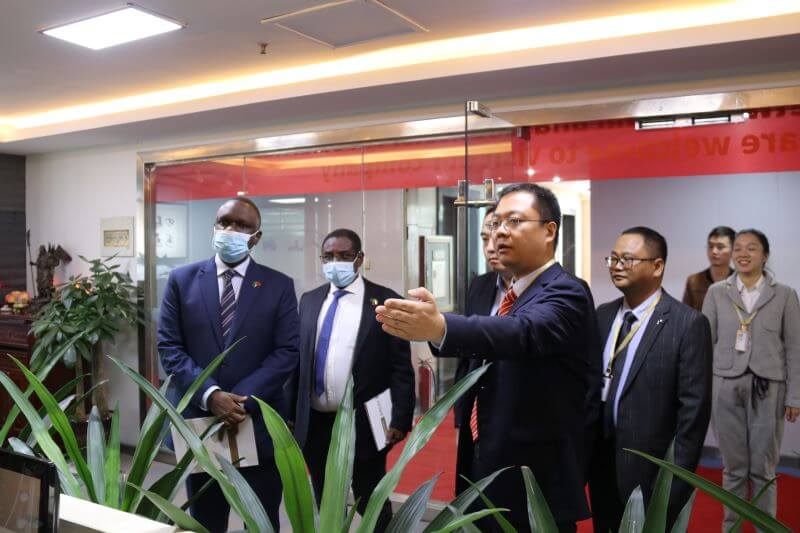 Tanzanian Ambassador to China visited SRON