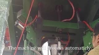 Mobile Grain Bag Packing Machine Commissioning Display