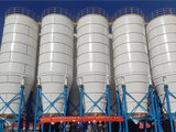 Mongolia 16*200m³ Flour Silos Project was Successfully Completed