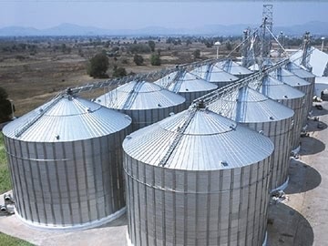 CORRUGATED BOLTED STEEL SILO