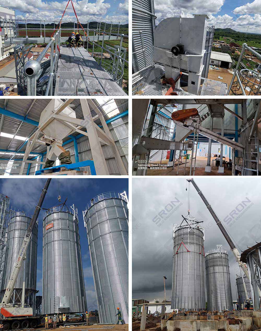 coffee bean silo construction