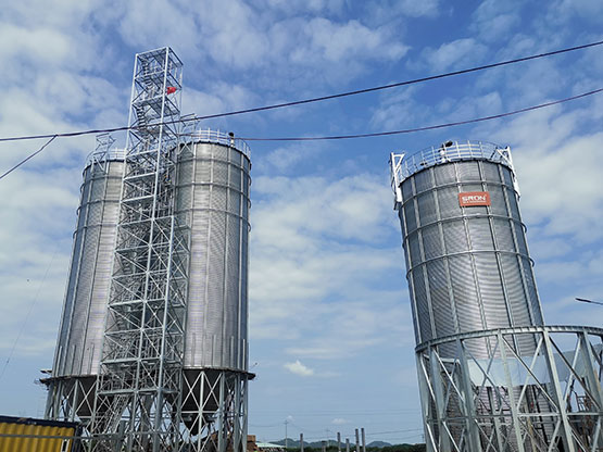 coffee storage silo