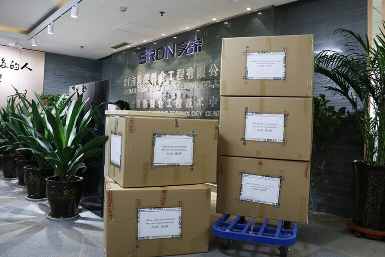 Anti-Epidemic, sharing love-SRON donated epidemic prevention materials to overseas partners