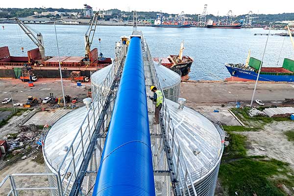 Port and Biomass Silo
