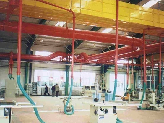 Dust Collect Pipe System
