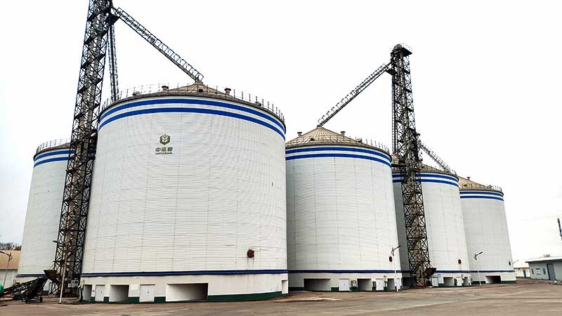 insulated steel silo