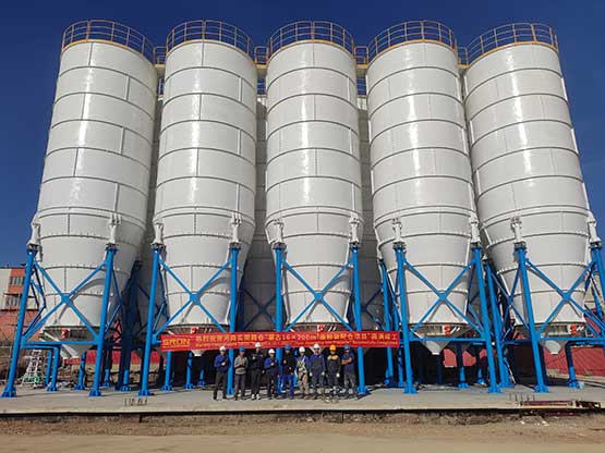 Mongolia Flour Silos Project