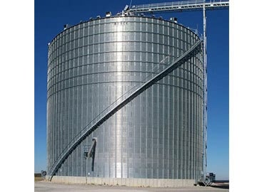 galvanized steel silo
