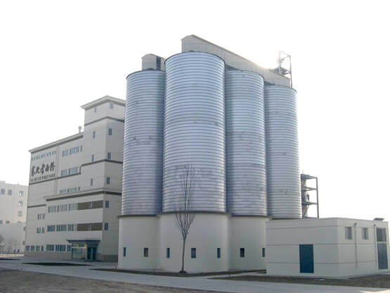 Spiral Folded Silo