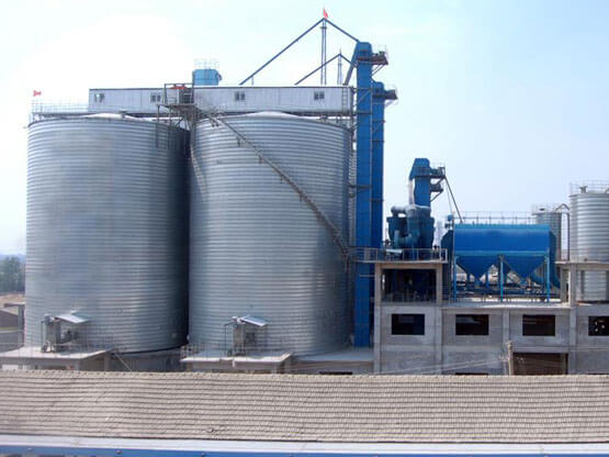 Spiral Folded Silo