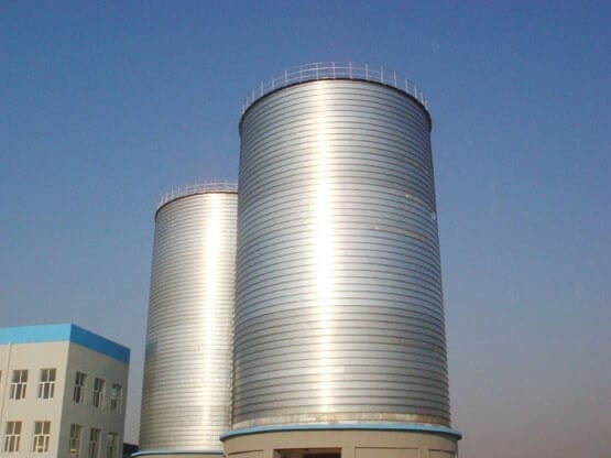 Spiral Silo-Spiral Folded Steel Silo-SRON